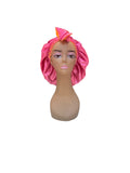 Pink and orange bonnet