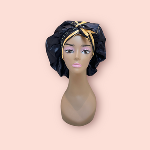 Black and Gold bonnet