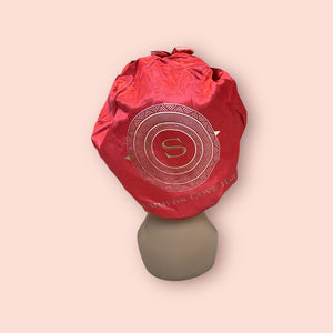 Red and Light Red bonnet